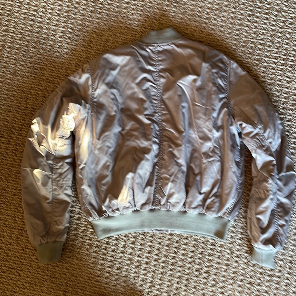 Gap Silver Bomber Utility Jacket. - image 2